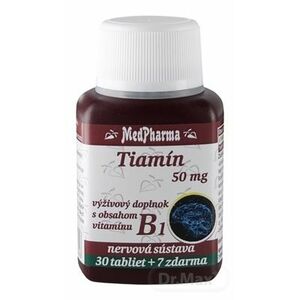 MedPharma TIAMÍN 50 mg (vitamín B1) vyobraziť