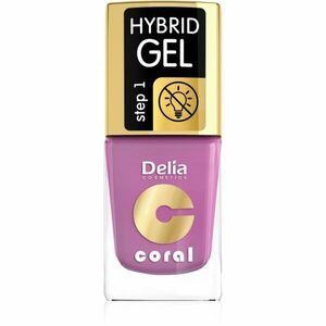 Delia Cosmetics Coral Nail Enamel Hybrid Gel gélový lak na nechty odtieň 05 11 ml vyobraziť