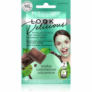 Eveline Cosmetics Look Delicious Mint & Chocolate hydratačná vyhladzujúca maska s čokoládou 10 ml vyobraziť