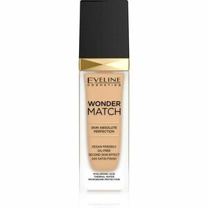 Eveline Cosmetics Wonder Match dlhotrvajúci tekutý make-up s kyselinou hyalurónovou odtieň 20 Medium Beige 30 ml vyobraziť