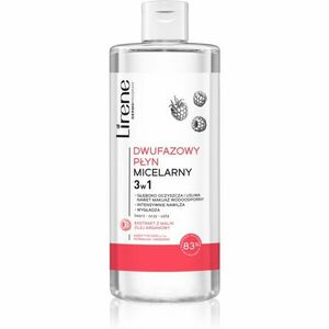 Lirene Cleansing Care Raspberry dvojfázová micelárna voda 3v1 400 ml vyobraziť
