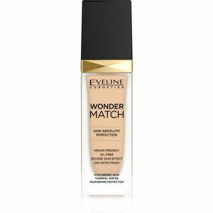 Eveline Cosmetics Wonder Match dlhotrvajúci tekutý make-up s kyselinou hyalurónovou odtieň 11 Almond 30 ml vyobraziť