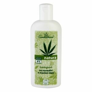 Cannaderm Natura Šampón na normálne a mastné vlasy šampón s konopným olejom 200 ml vyobraziť