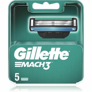 Gillette Mach3 náhradné žiletky 5 ks vyobraziť