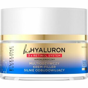 Eveline Cosmetics Bio Hyaluron 3x Retinol System obnovujúci krém pre spevnenie pleti 60+ 50 ml vyobraziť