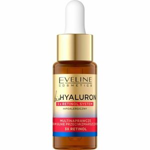 Eveline Cosmetics Bio Hyaluron 3x Retinol System nočné sérum proti vráskam 18 ml vyobraziť