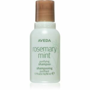 Aveda Rosemary Mint Purifying Shampoo hĺbkovo čistiaci šampón pre lesk 50 ml vyobraziť