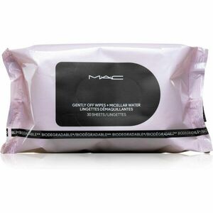 MAC Cosmetics Gently Off Wipes + Micellar Water odličovacie obrúsky na make-up 30 ks vyobraziť