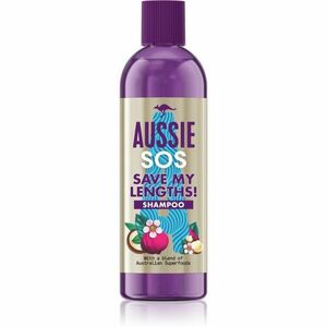 Aussie SOS Save My Lengths! regeneračný šampón pre slabé a poškodené vlasy pre ženy 290 ml vyobraziť