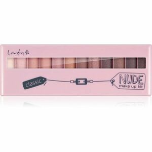Lovely Nude Make Up Kit Classic paletka očných tieňov vyobraziť