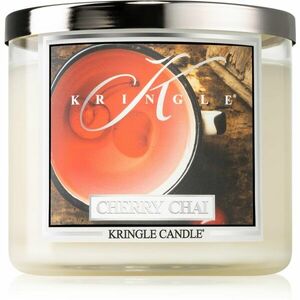Kringle Candle Cherry Chai vonná sviečka 411 g vyobraziť