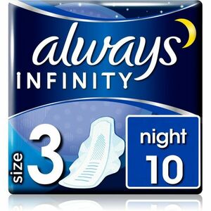 Always Infinity Night Size 3 vložky na noc 10 ks vyobraziť