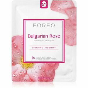 FOREO Farm to Face Sheet Mask Bulgarian Rose hydratačná plátienková maska 3x20 ml vyobraziť