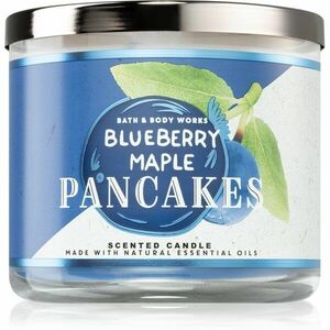 Bath & Body Works Blueberry Maple Pancakes vonná sviečka 411 g vyobraziť