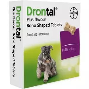 Bayer Drontal Dog Flavour 150/144/50 mg 2 tbl vyobraziť