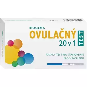 Biogema ovulačný test 20 v 1 1ks vyobraziť