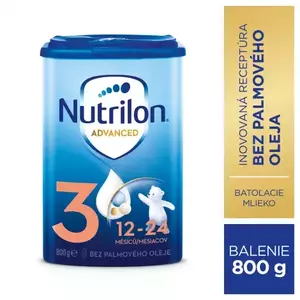 Nutrilon Advanced 3 batoľacia mliečna výživa v prášku (12-24 mesiacov) 800 g vyobraziť