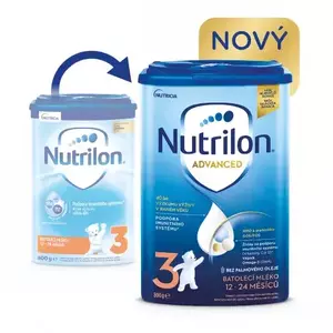 Nutrilon Advanced 3 batoľacia mliečna výživa v prášku (12-24 mesiacov) 6x800 g vyobraziť