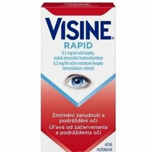 Visine Rapid 0, 5 mg/ml očné roztokové kvapky int.opo.1 x 15 ml/7, 5 mg vyobraziť