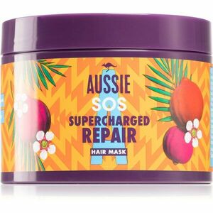 Aussie SOS Supercharged Repair maska na vlasy 450 ml vyobraziť