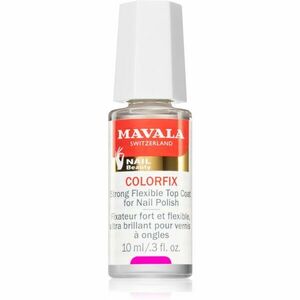 Mavala Nail Beauty Colorfix vrchný lak na nechty pre dokonalú ochranu a intenzívny lesk 10 ml vyobraziť