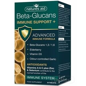 Natures Aid Beta-Glucans Immune Support+ vyobraziť