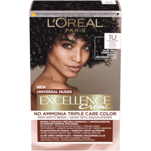 L'Oréal Paris Excellence Creme Universal Nudes permanentná farba na vlasy 1U Čierna vyobraziť
