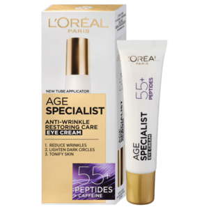 L’Oréal Paris Age Specialist 55+ obnovujúci očný krém proti vráskam vyobraziť