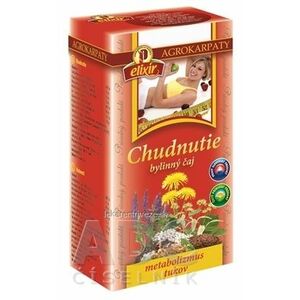 AGROKARPATY CHUDNUTIE bylinný čaj, čistý prírodný produkt, 20x2 g (40 g) vyobraziť