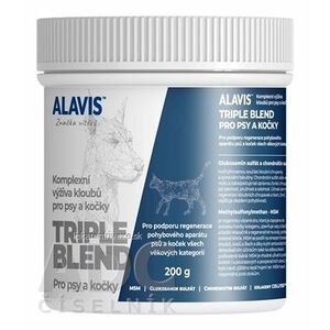ALAVIS TRIPLE BLEND Pre psy a mačky prášok 1x200 g vyobraziť