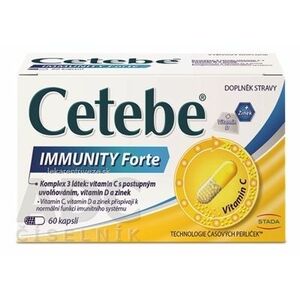 Cetebe Immunity Forte cps 1x60 ks vyobraziť