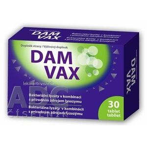 DAMVAX tablety rozpustné v ústach 1x30 ks vyobraziť