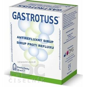 Gastrotuss sirup antirefluxný vo vrecúškach 20x20 ml vyobraziť