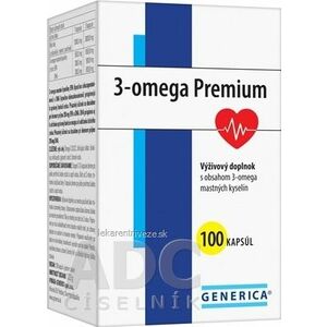 GENERICA 3-omega Premium cps 1x100 ks vyobraziť