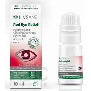 LIVSANE Očné kvapky - podráždené oči alergie, bez konzervantov, Helichrysum, 1x10 ml vyobraziť