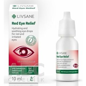 LIVSANE Očné kvapky - podráždené oči alergie, Helichrysum, 1x10 ml vyobraziť