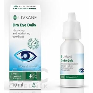 LIVSANE Očné kvapky - suché oči s 0, 1% HA, 1x10 ml vyobraziť