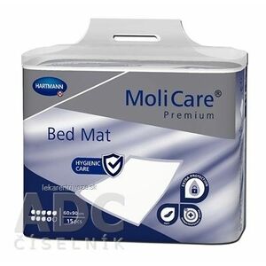 MoliCare Premium Bed Mat 9 kvapiek 60x90 cm absorpčné podložky 1x15 ks vyobraziť