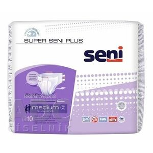 Seni SUPER SENI PLUS medium 2 plienkové nohavičky (obvod 75-110 cm) 1x10 ks vyobraziť
