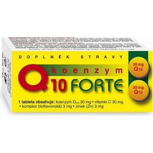 Naturvita Koenzym Q10 Forte 30 mg 60 tabliet vyobraziť