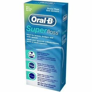 ORAL B super floss mint zubná niť 50 ks vyobraziť