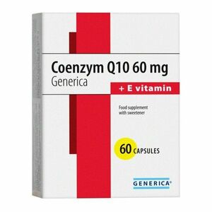 Generica Coenzym Q10 60mg + vitamín E 60 cps vyobraziť