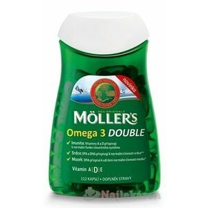 Mollers Omega 3 Double 112 kapsúl vyobraziť
