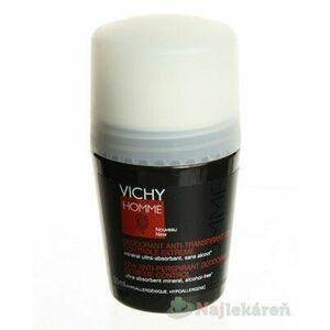 Vichy Homme Sensitive 72h deodorant roll-on pre citlivú pokožku 50 ml, Darček vyobraziť