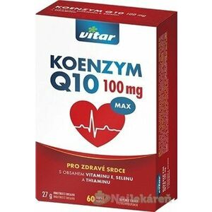 Revital Koenzym Q10 100 mg + Se + vit.E 60 kapsúl, Akcia vyobraziť