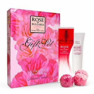 Darčekový Set - mydlo, ružový parfém, krém na ruky Rose of Bulgaria vyobraziť