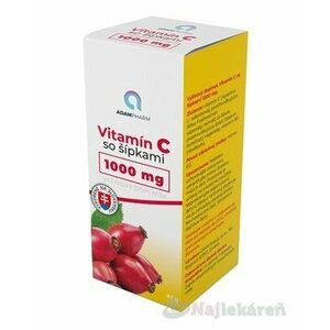ADAMPharm Vitamín C 1000 mg so šípkami cps 1x60 ks vyobraziť