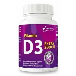 Vitamín D3 EXTRA 2500IU tbl.30 vyobraziť
