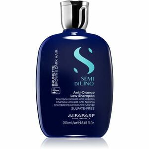 Alfaparf Milano Semi di Lino Brunette tónovací šampón neutralizujúci mosadzné podtóny 250 ml vyobraziť