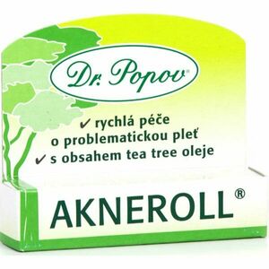 Dr. Popov Akneroll s tea tree lokálna starostlivosť proti nedokonalostiam aknóznej pleti 6 ml vyobraziť